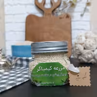 کنجد سفید خام اعلاء 100گرمی ظرف شیشه ای 