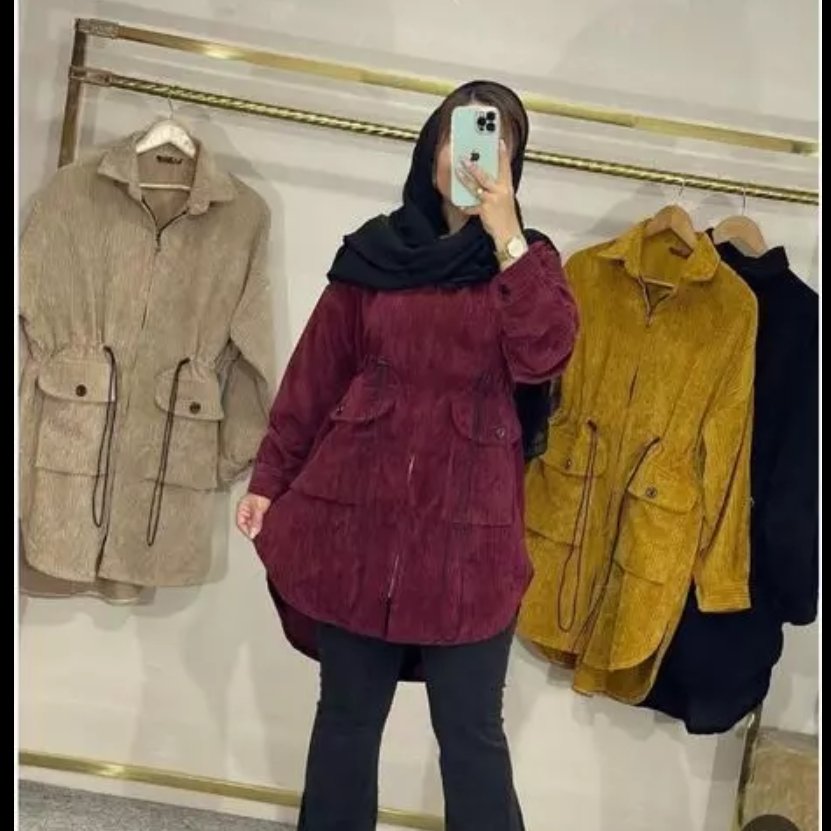تونیک شلوارجنس مخمل کبریتی