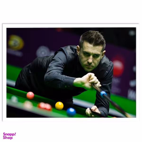 تابلو نوری بکلیت طرح بازیکن بیلیارد مارک سلبی مدل W-14264