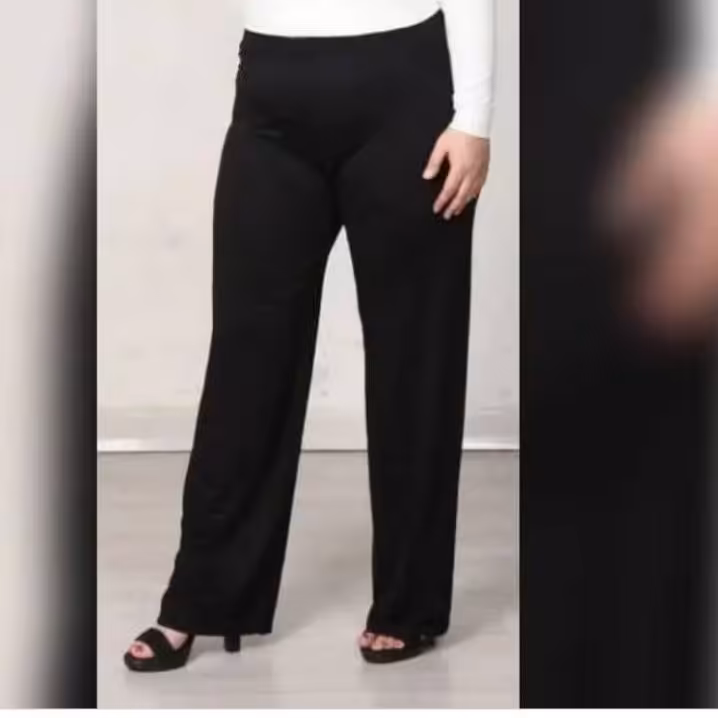 شلوار ریون مشکی