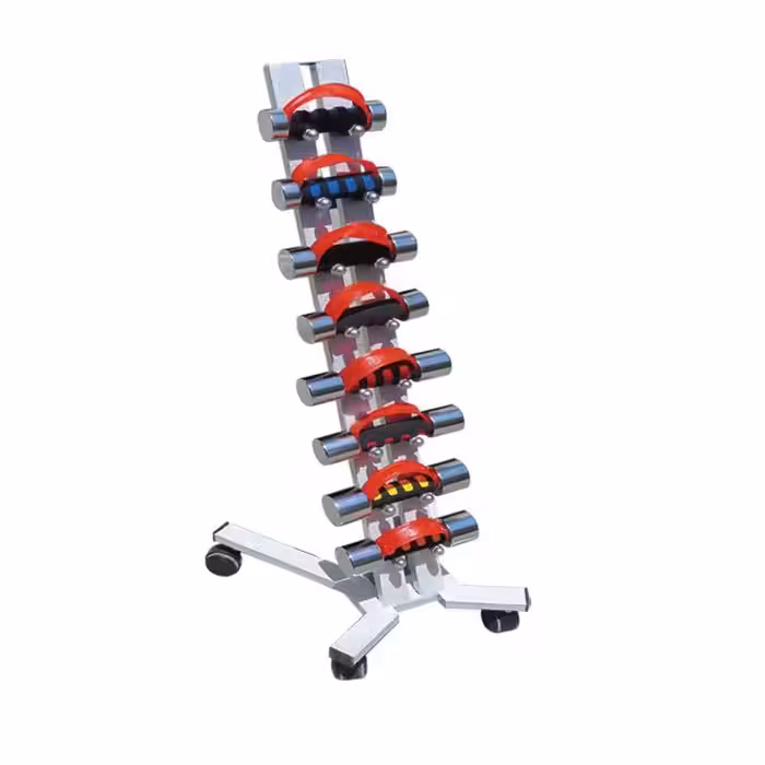 دمبل با ترالی فلزی Dumbbell With Metal Trolley
