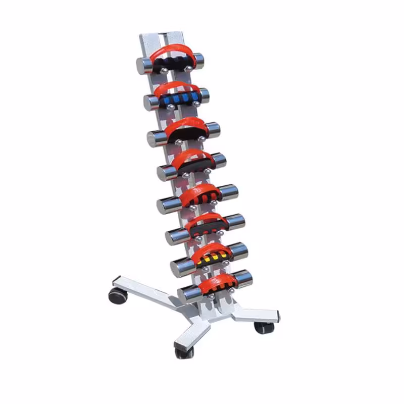 دمبل با ترالی فلزی Dumbbell With Metal Trolley
