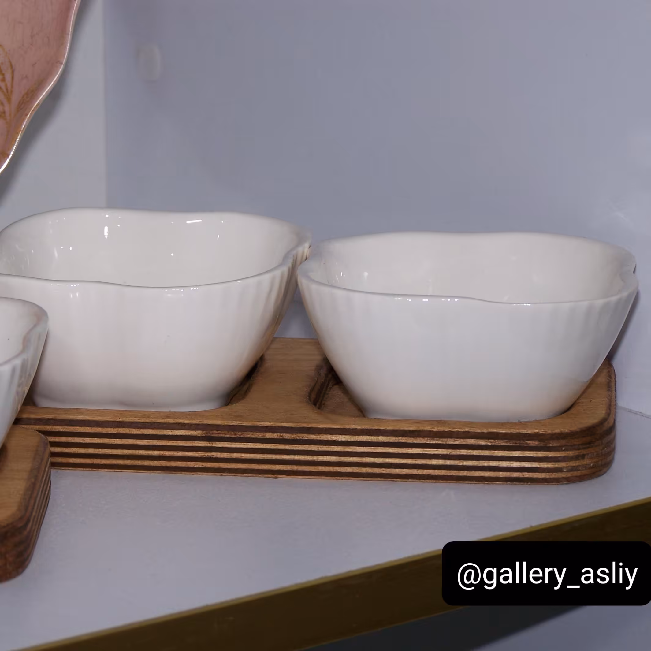 اردو خوری 2 تکه پایه چوب