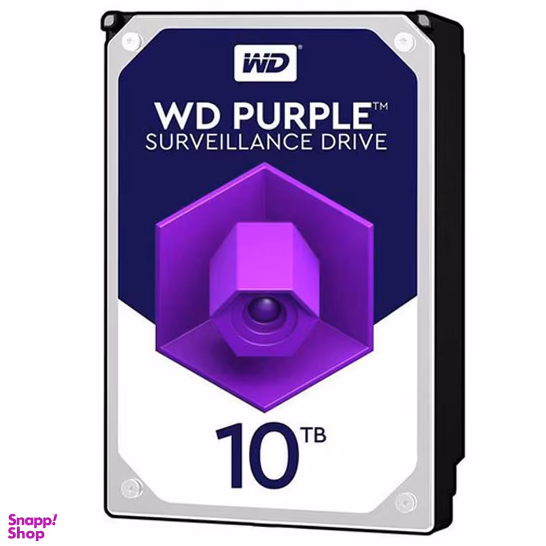 هارد دیسک اینترنال وسترن دیجیتال (Western Digital) مدل Purple WD102PURZ ظرفیت 10 ترابایت