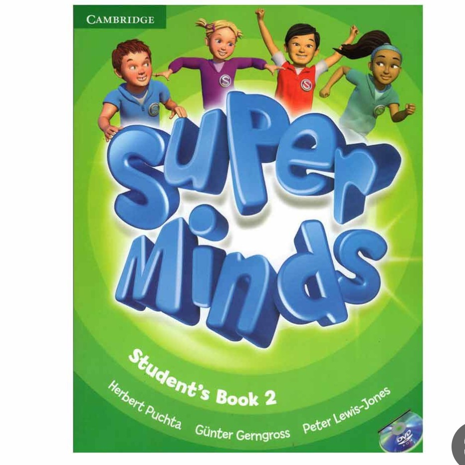 کتاب سوپر مایند دو با کتاب کار و سی دی super munds 2 student book and work book