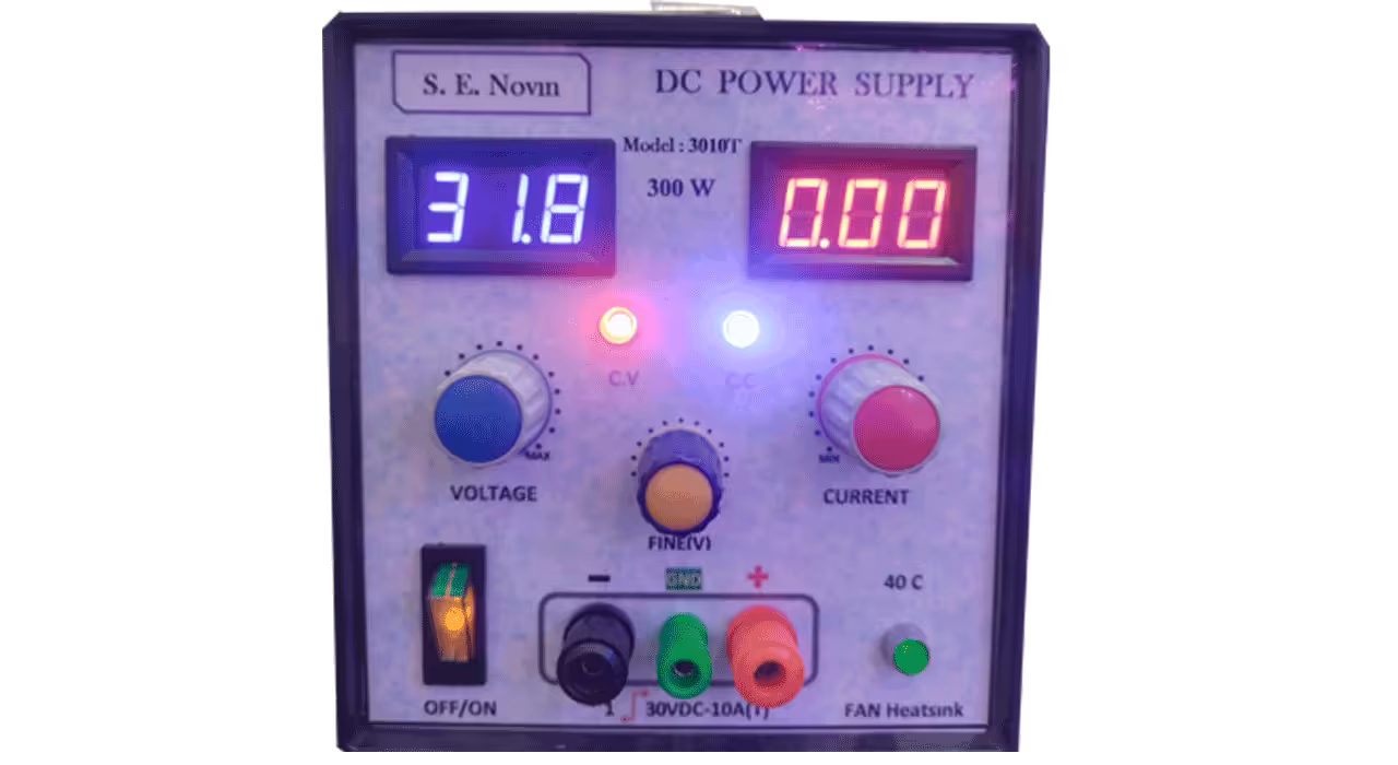 منبع تغذیه متغیرآزمایشگاهی SAN3010T-2N