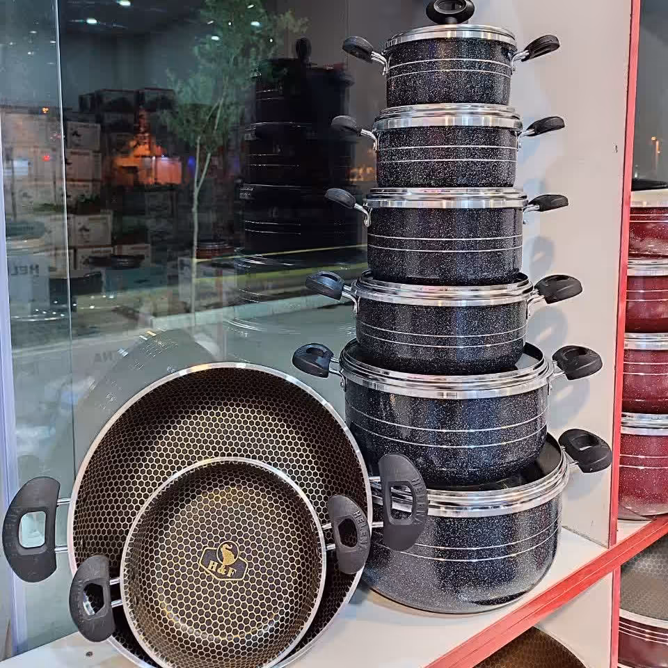  سرویس قابلمه های 14 پارچه هلنا
