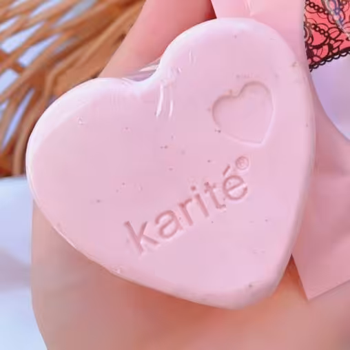 صابون اسکراب کلاژن رفع تیرگی نقاط حساس بدن قلبی کاریته