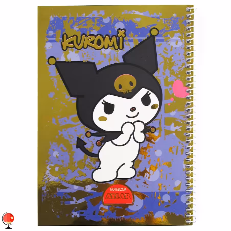 دفتر نقاشی 50 برگ سیمی طرح کرومی آبی آیلار