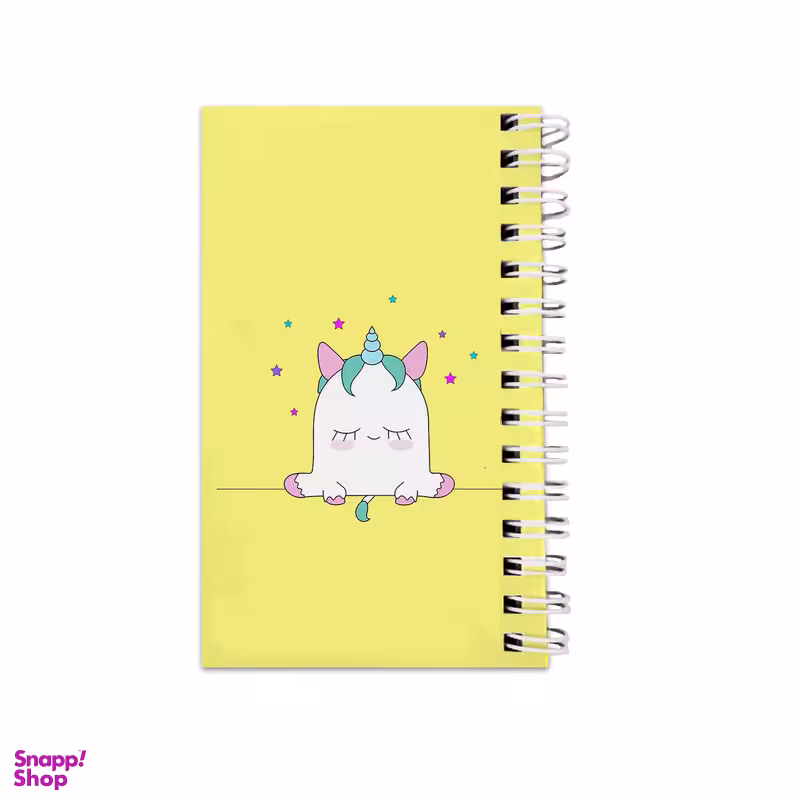 دفترچه یادداشت ۶۴ برگ مدل To Do List طرح یونیکورن فانتزی کد bambi28336