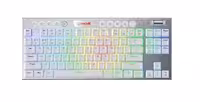 کیبورد بی سیم مکانیکال گیمینگ ردراگون K621 Horus TKL White RGB