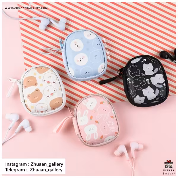 هندزفری Coddle Animals طرح حیوانات