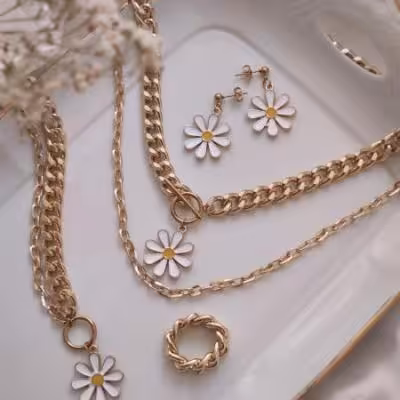 ست کارتیر بابونه فانتزی