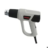 سشوار صنعتی 2000 وات به همراه لوازم جانبی کرون مدل Crown CT19007 با 12 ماه گاران