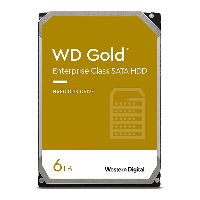 قیمت و خرید هارد اینترنال وسترن دیجیتال 6 ترابایت مدل Hard Drive WD Gold 6TB