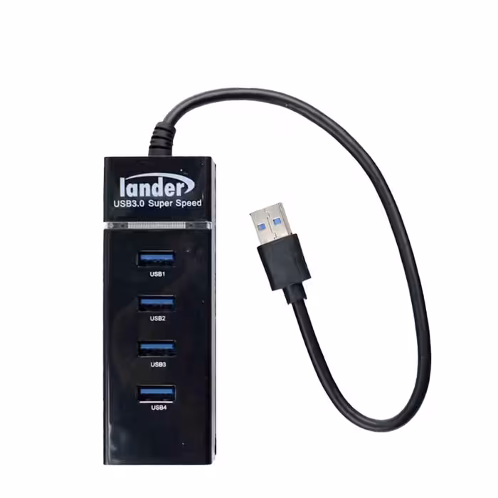 هاب 4 پورت لندر Lander مدل USB 3
