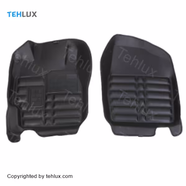 کفپوش پنج بعدی هیوندای ورنا قالبی چرمی زرین فرش