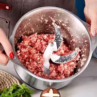 کاسه خردکن کوکینگ 2لیتری استیل درب خردکن کوکینگ موجوده