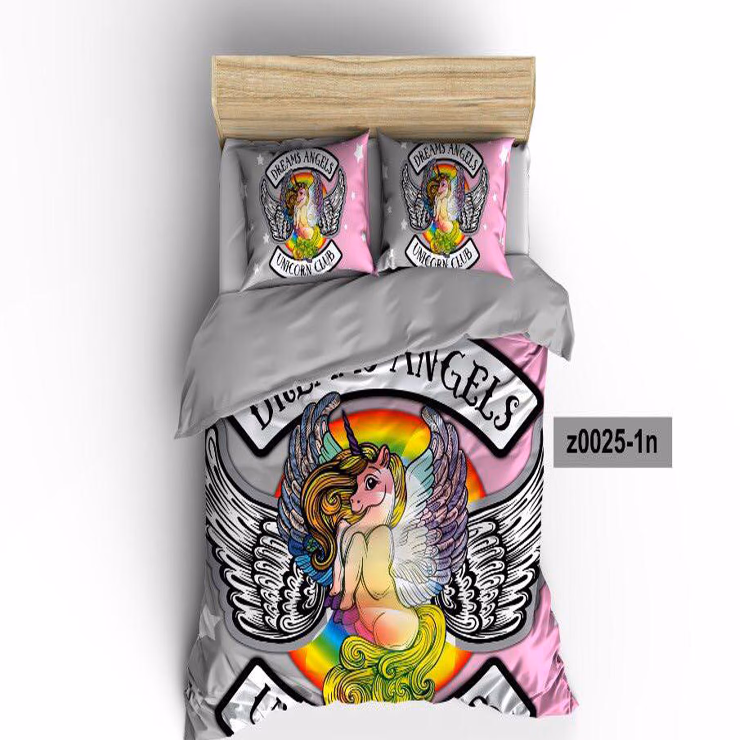 سرویس روتختی 1 نفره تنسل چاپی برندترک لند (Turk Land)  کد z 25