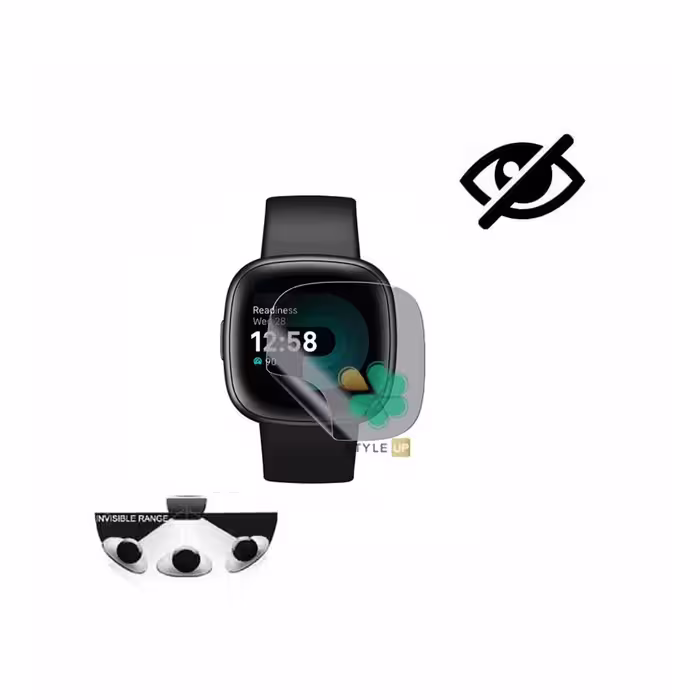 محافظ صفحه ساعت حریم شخصی نانو مناسب Fitbit Versa 4