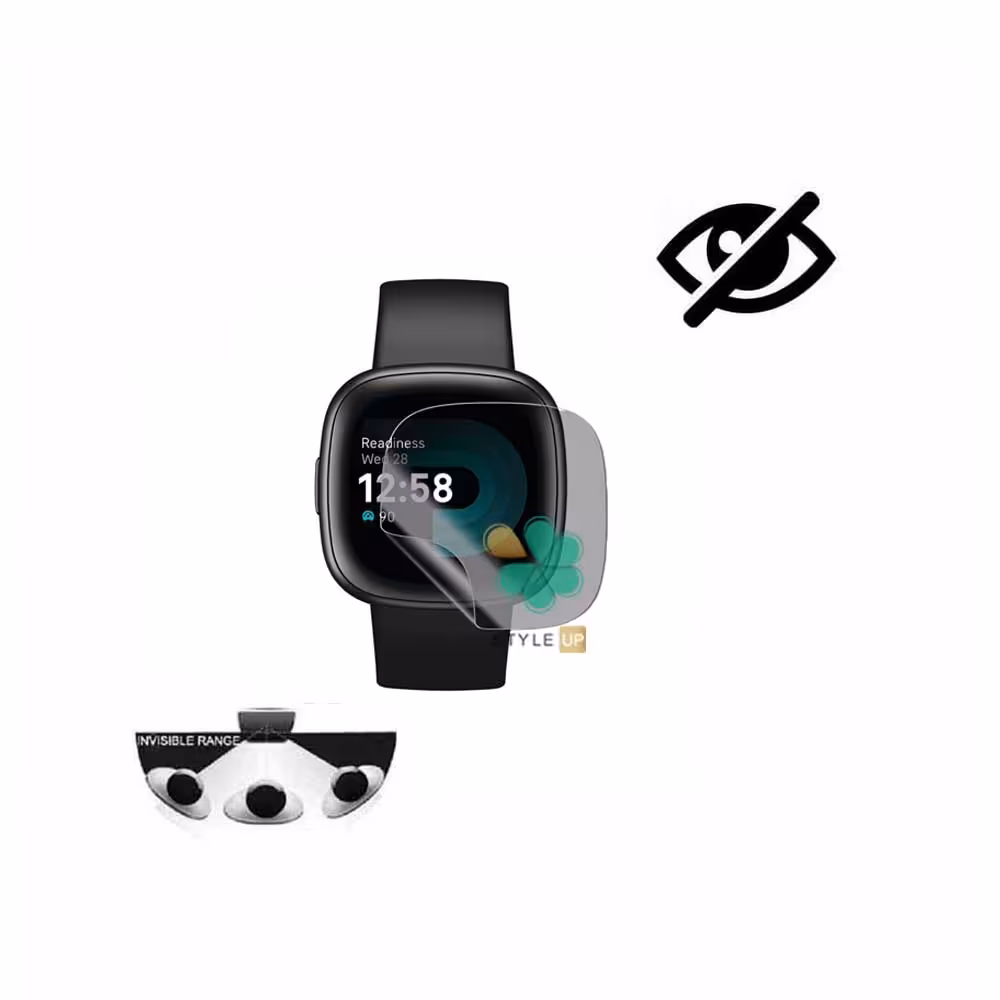 محافظ صفحه ساعت حریم شخصی نانو مناسب Fitbit Versa 4
