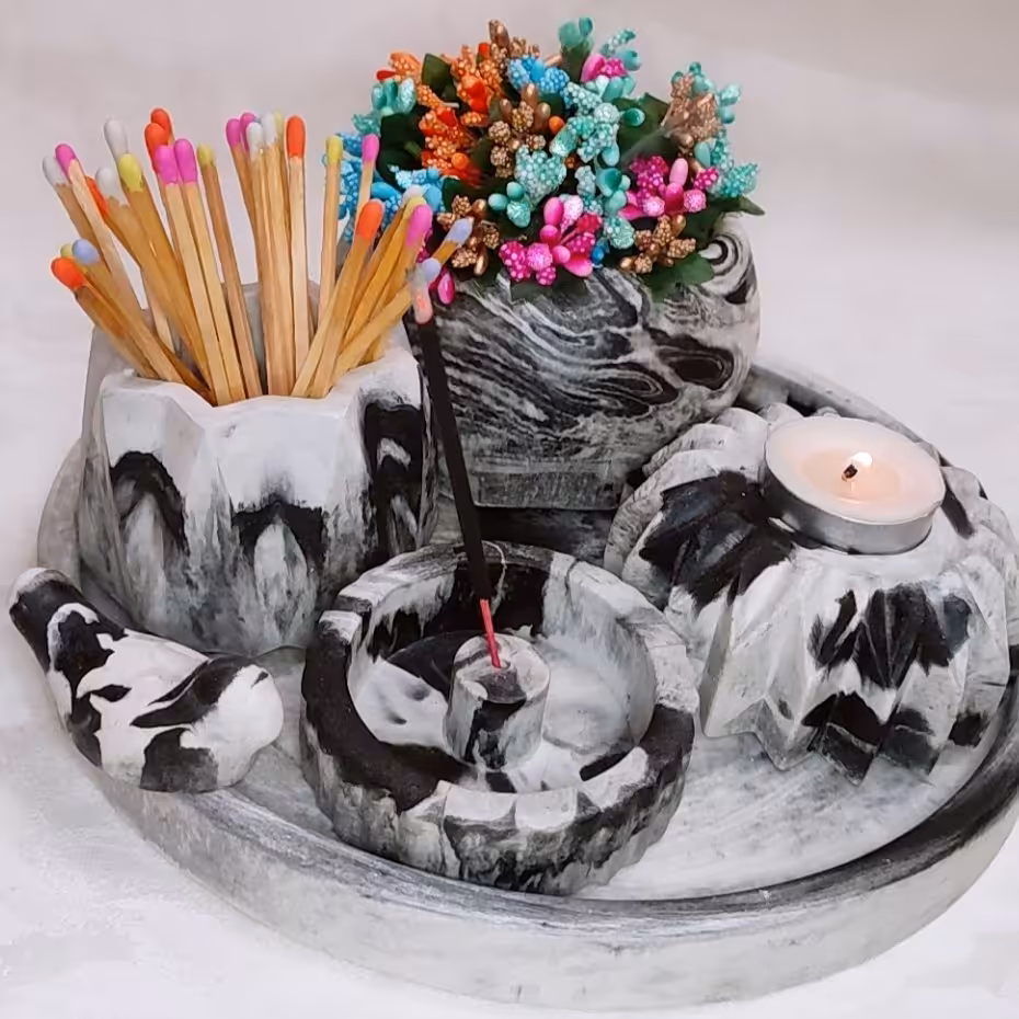 دکوری اکسسوری بتنی، سنگی پریماه کد 01