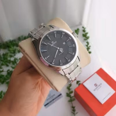 ساعت مردانه ناویفورس بند استیل Naviforce