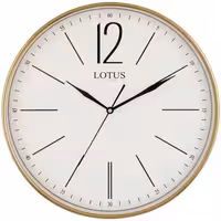 ساعت دیواری فلزی مدل NOLAN کد M-7712 رنگ GOLD