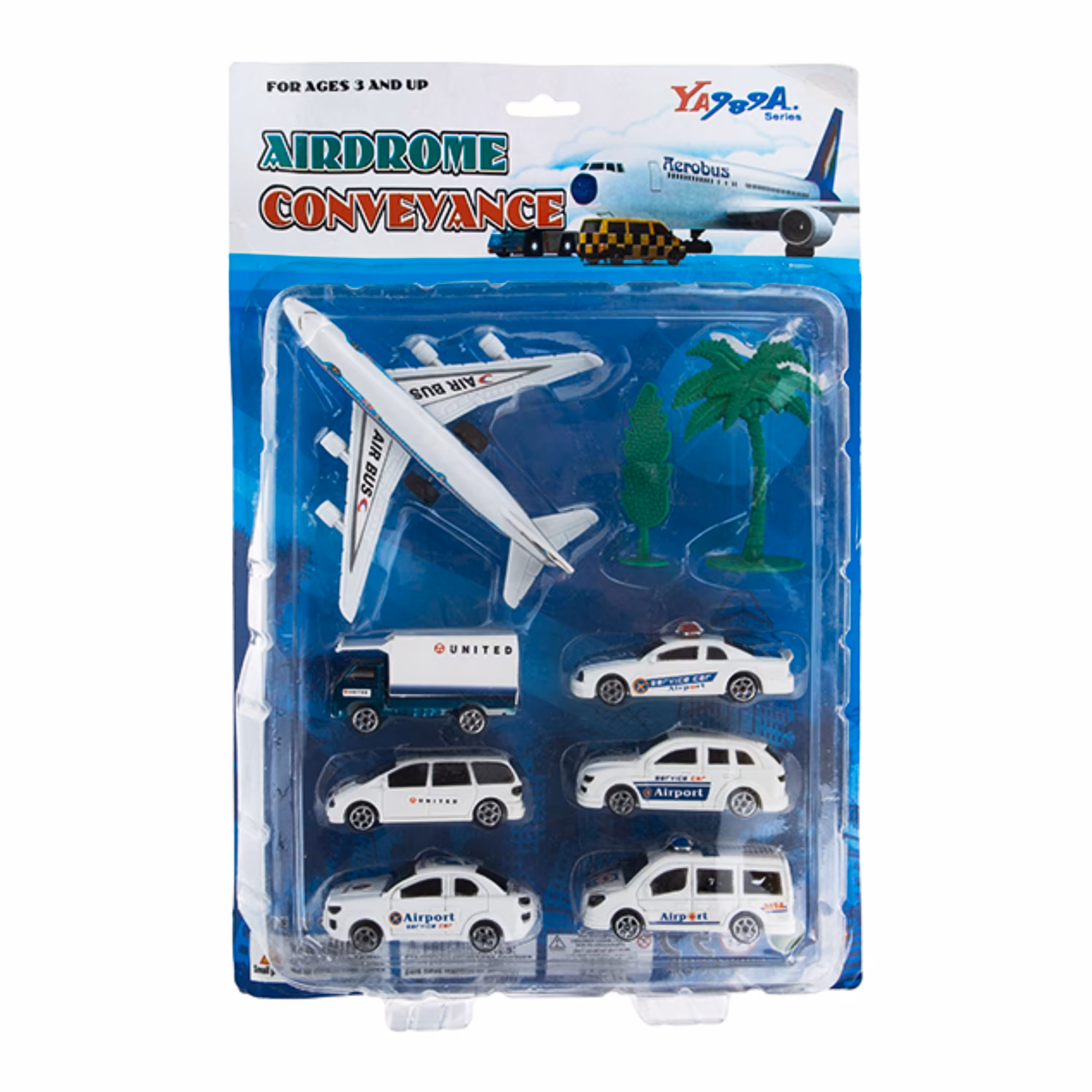 پک تجهیزات فرودگاهی مجموعه 9 عددی کد 3922