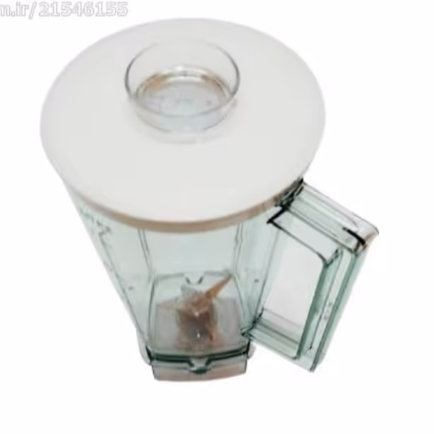 پارچ مخلوط کن بلندر مدل BA-01 ته مربع با تیغه استیل طبق تصاویر و توضیحات 