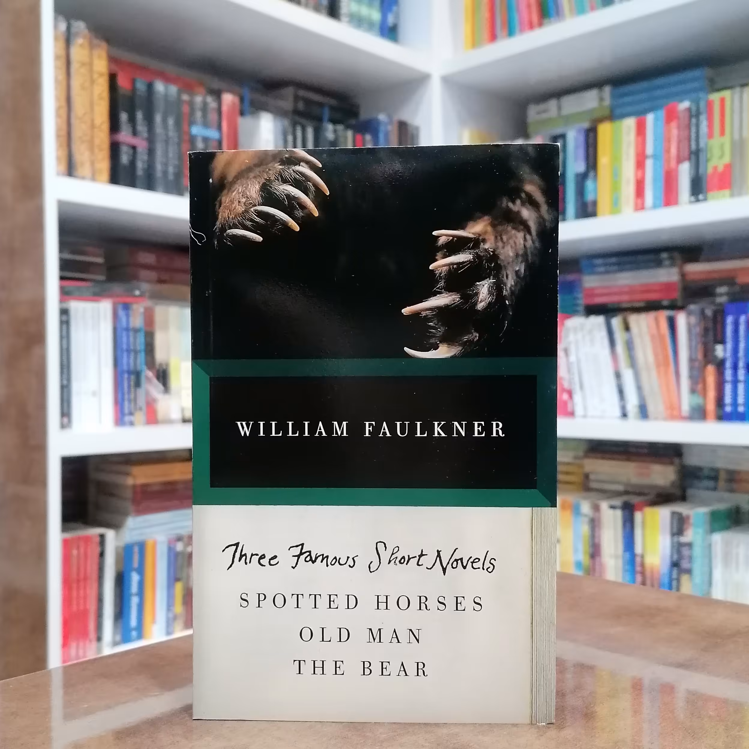 کتاب  Three Famous Short Novels   اثر William Faulkner