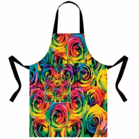 پیشبند آشپزخانه ضد آب سه لایه سایز 50 در 70 مدل A1-8 شرکت رنس