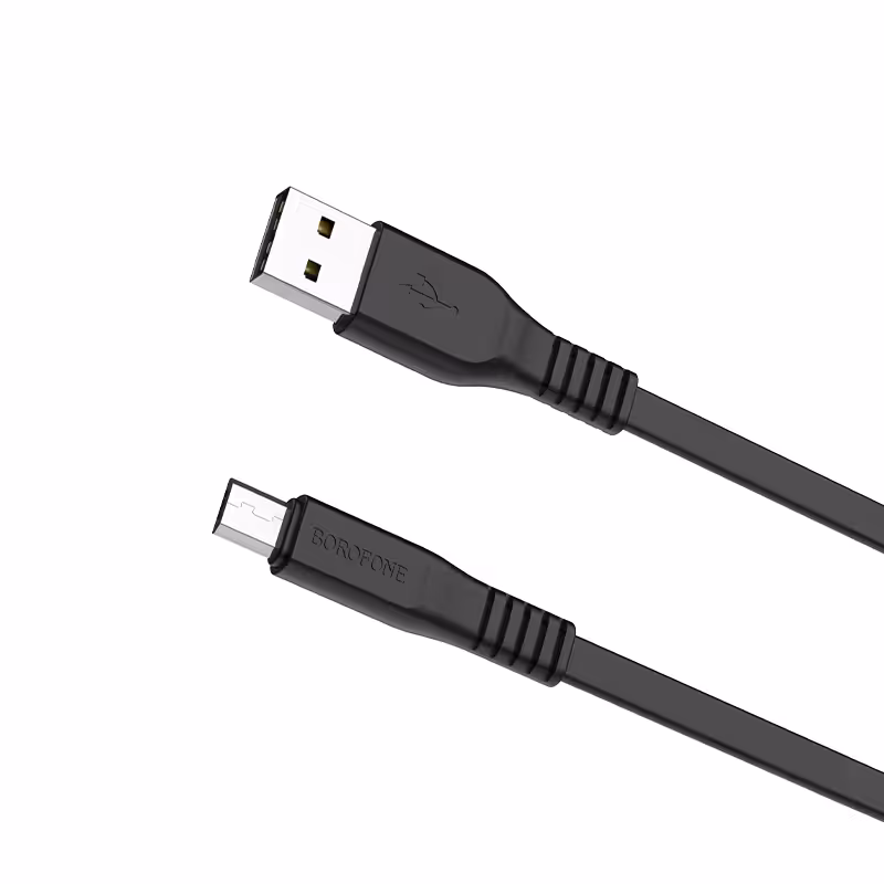 کابل تبدیل USB به MicroUsb بروفون مدل BX5 به طول 1 متر