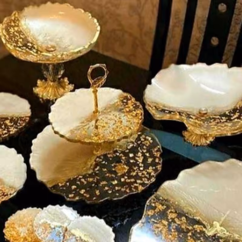 ظروف پذیرایی رزینی 