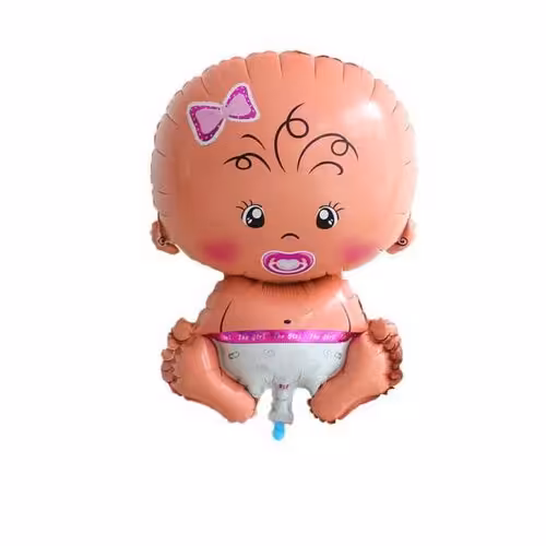 بادکنک فویلی نوزاد دختر