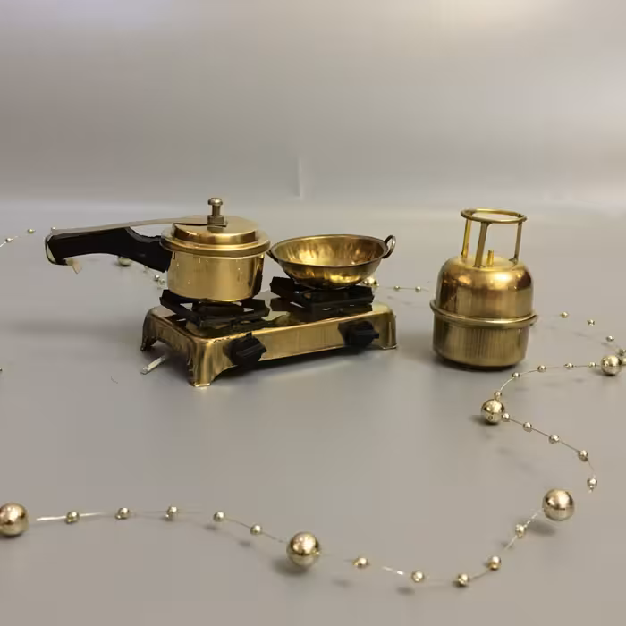 سرویس آشپرخونه برنز (4 تایی) برنز هندی