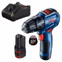 دریل پیچ گوشتی شارژی چکشی بدون زغال بوش مدل GSB12V-30