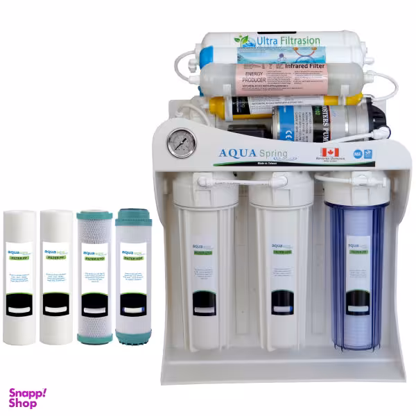 دستگاه تصفیه کننده آب آکوآ اسپرینگ مدل UF - SF4040 + فیلتر بسته 4 عددی