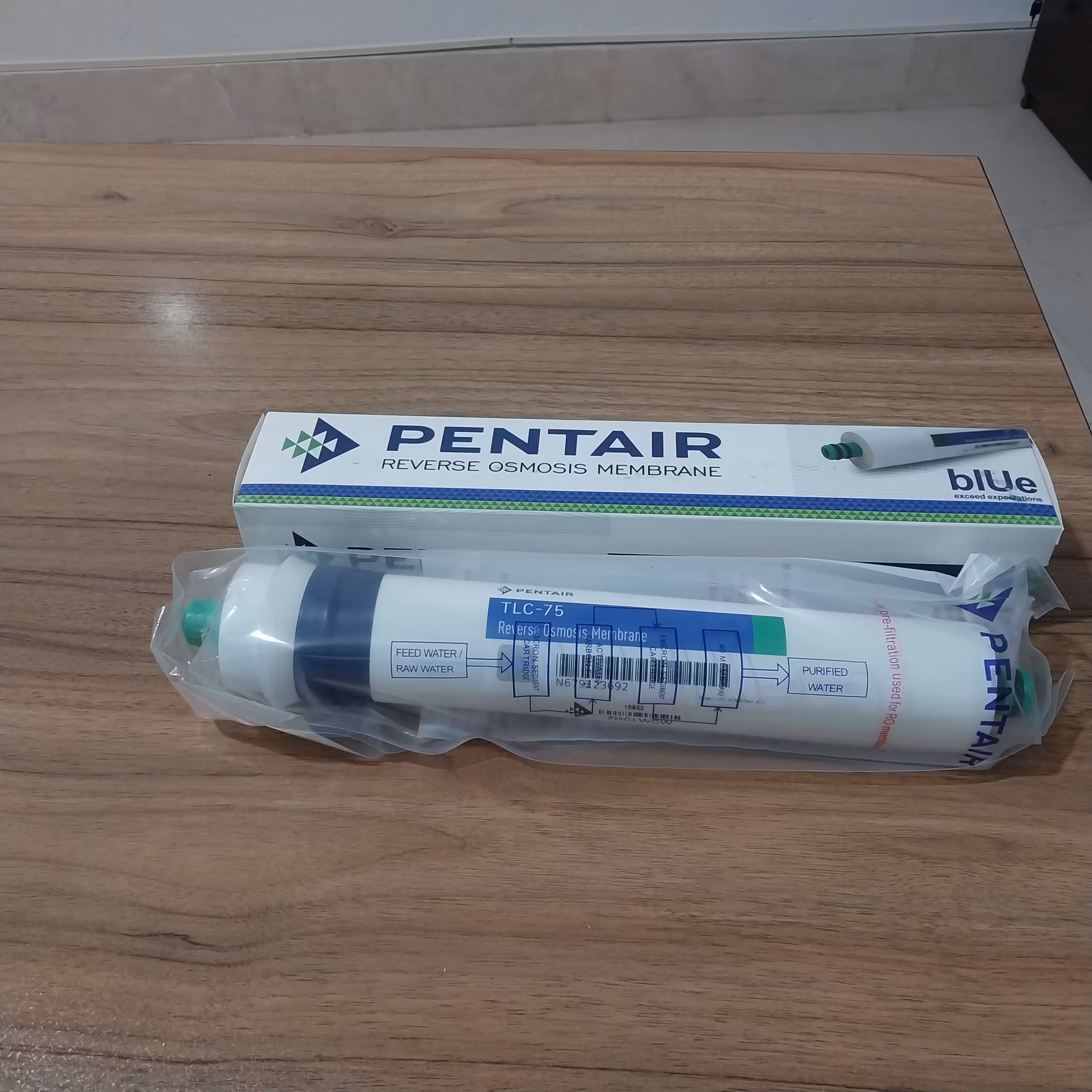 فیلتر ممبران دستگاه تصفیه آب پنتیر  وارداتی 75 گالن  