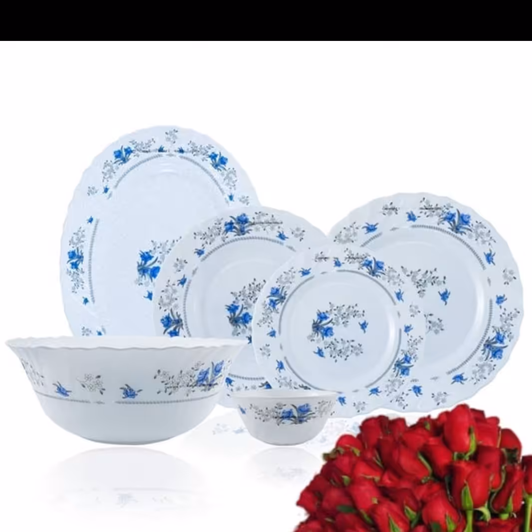 آرکوپال بشقاب رمانتیک (سرویس 32 پارچه آرکوپال رومانتیک)