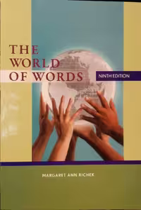 کتاب The World of Words 9th edition