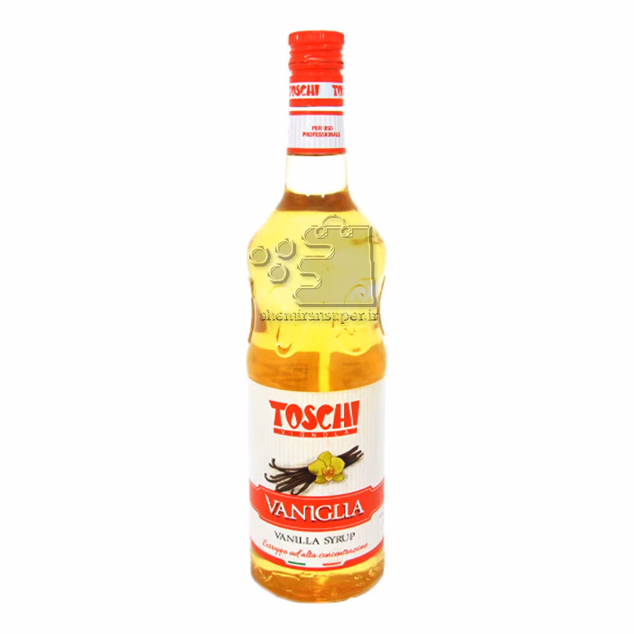 سیروپ وانیل ( بدون گلوتن ) 1 لیتر توسکی - toschi