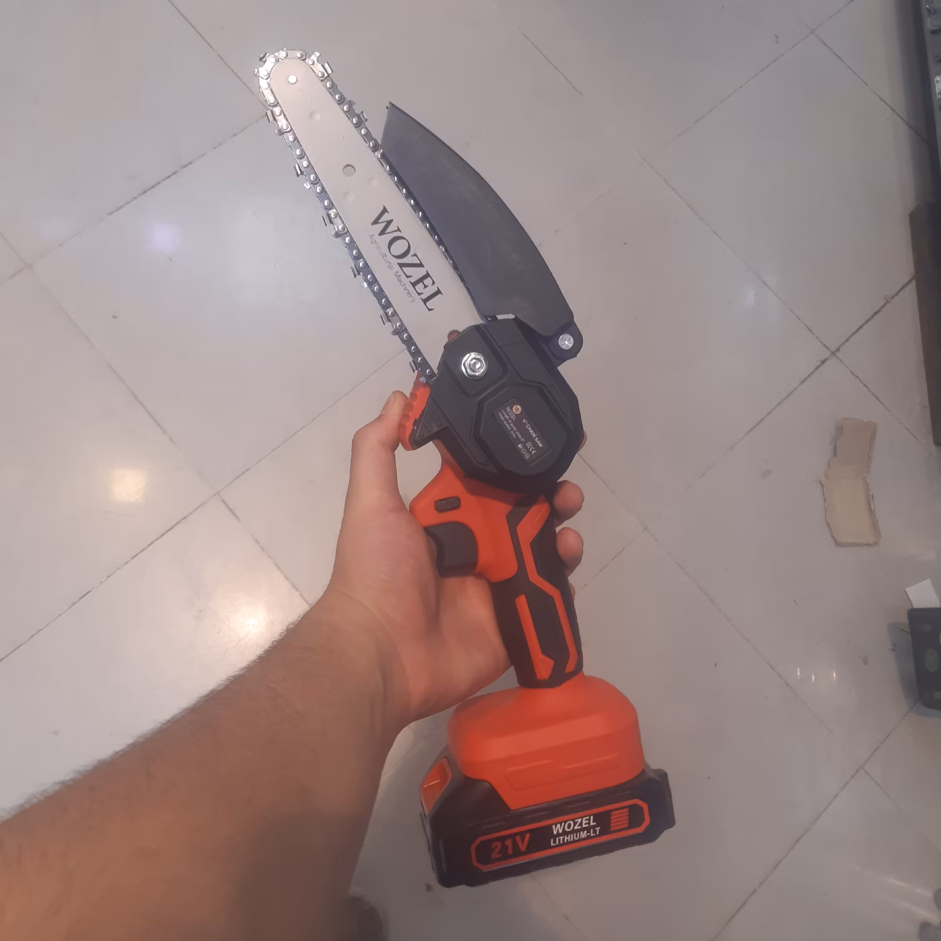 اره زنجیری شارژی 