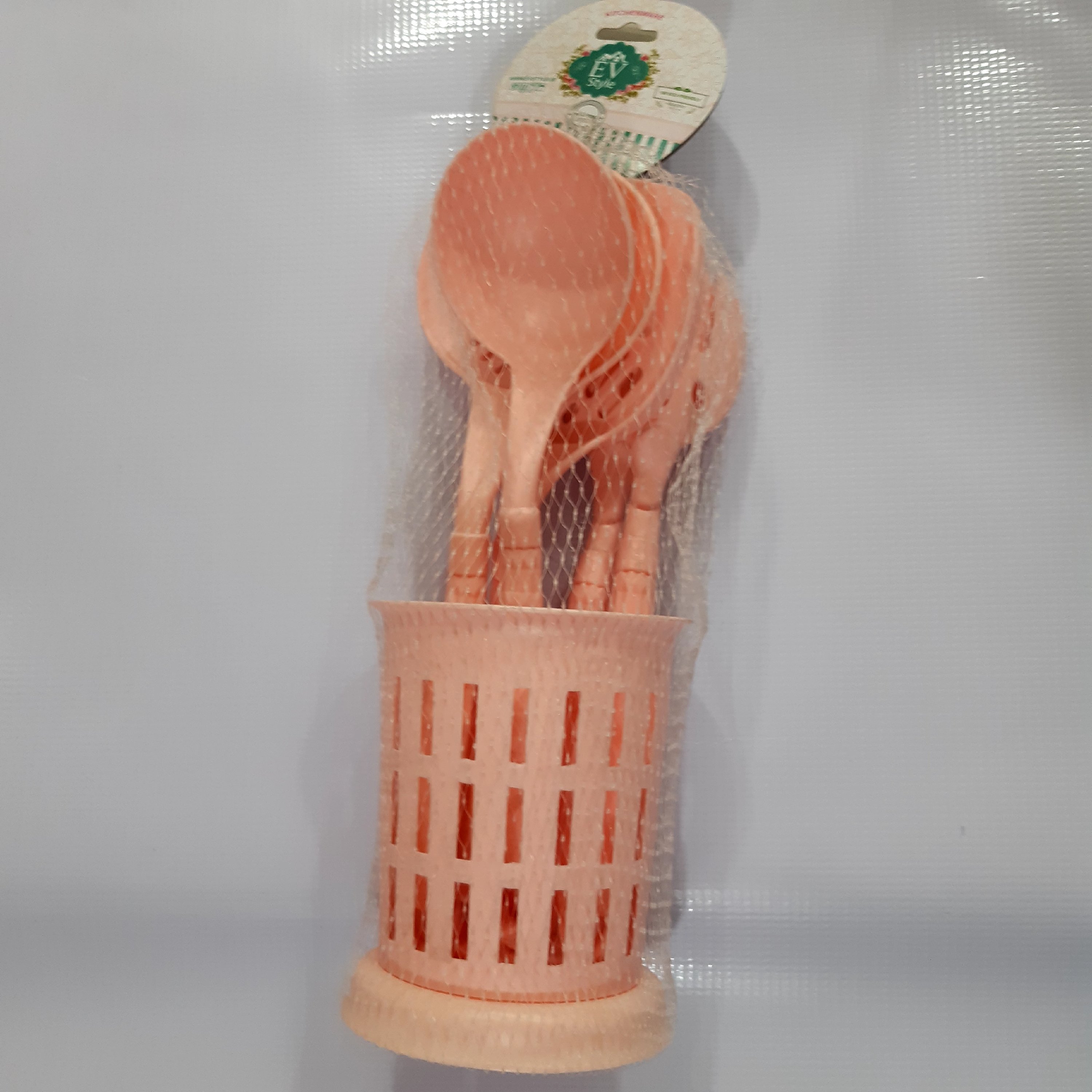 ست کفگیر ملاقه سبزآبی