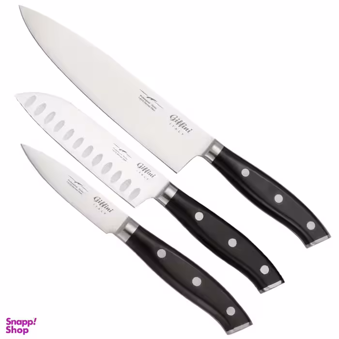 چاقو آشپزخانه جی فی نی کد 003 مجموعه 3 عددی