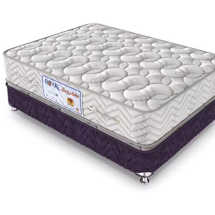 تشک سوپر طبی فنری رویال6 ابعاد 160در2متر