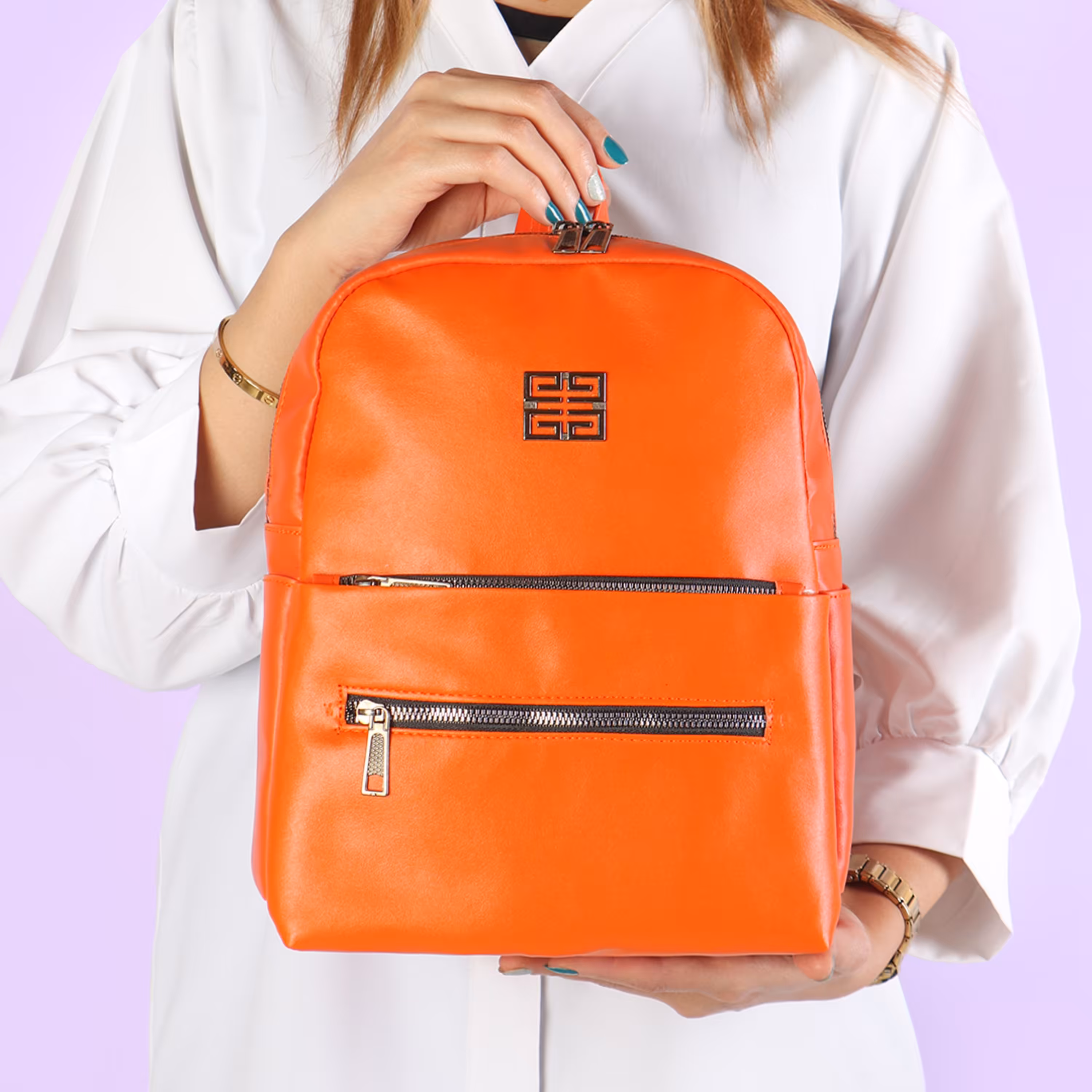 کوله چرم مصنوعی جلو سگگ