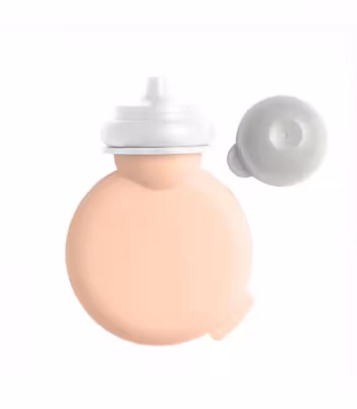 فلاسک پوره ب آ با صورتی Beaba Babypote compote flask