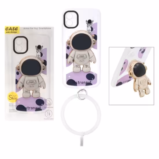 قاب گوشی Astronaut النگویی هولدردار برای Samsung A04E