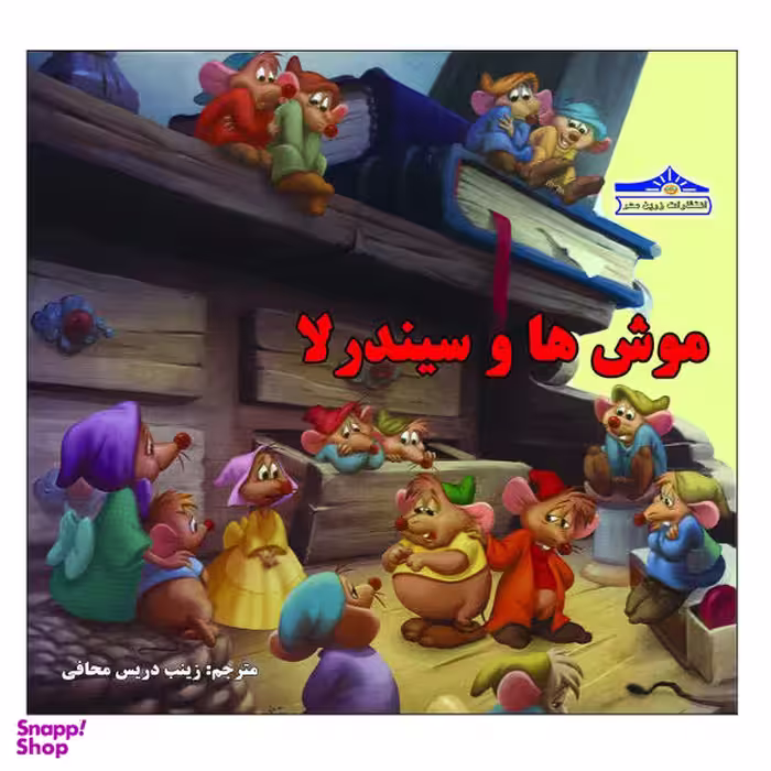 کتاب موشها و سیندرلا اثر زینب دریس محافی انتشارات زرین مهر